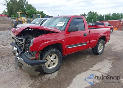 2006 Chevrolet Silverado 1500 Lt1 из США, поврежденный, VIN 3GCEK14Z56G171281